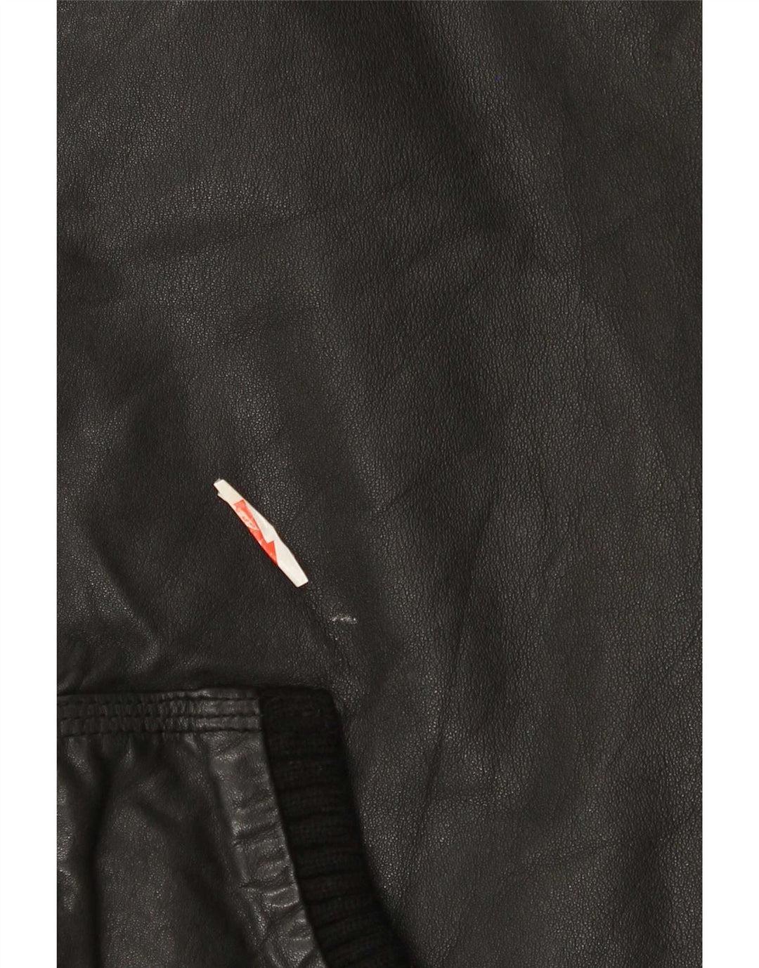 Superdry Herre Military Hooded Læderjakke UK 38 Medium Black