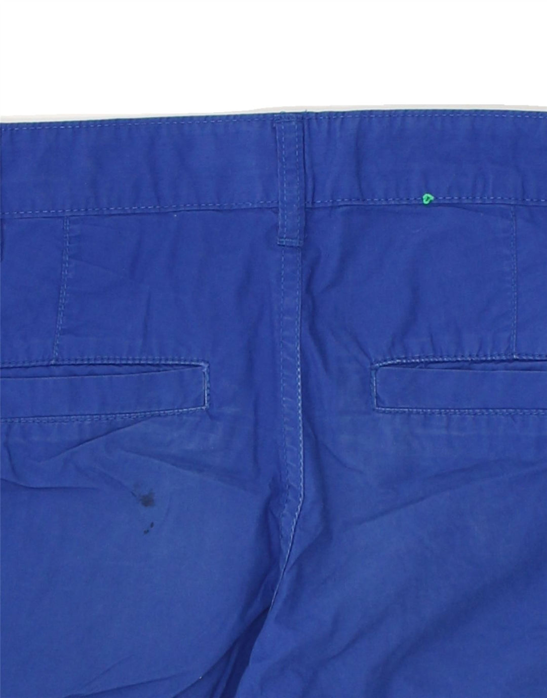 BENETTON Boys Chino Shorts 15-16 Years W29  Blue Cotton | Vintage Benetton | Thrift | Second-Hand Benetton | Used Clothing | Messina Hembry 