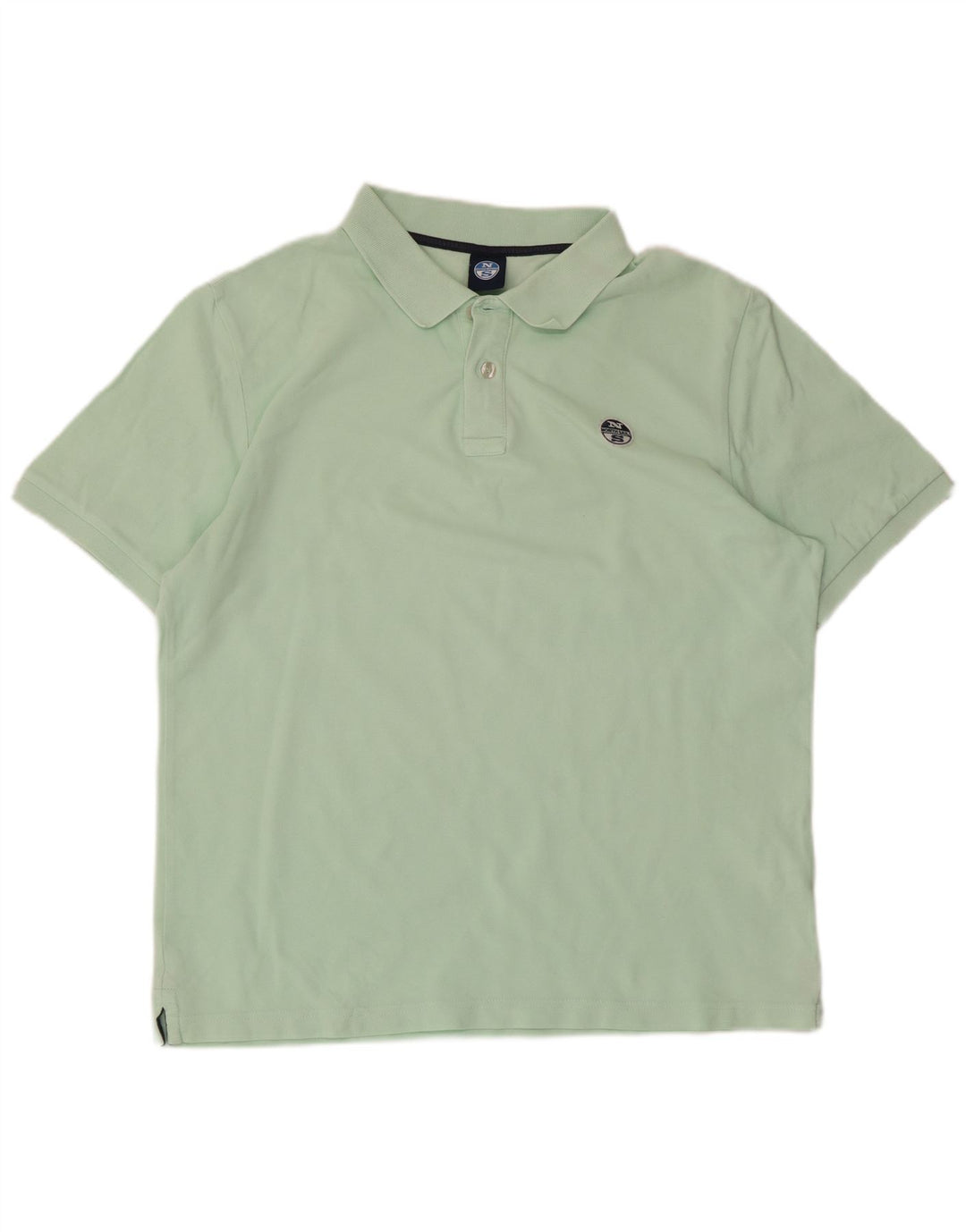 North Sails Herre Polo Shirt Medium Grøn Bomuld