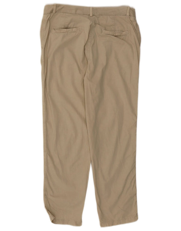 Marks & Spencer Lige Chinobukser til kvinder UK 12 Medium W30 L26 Beige