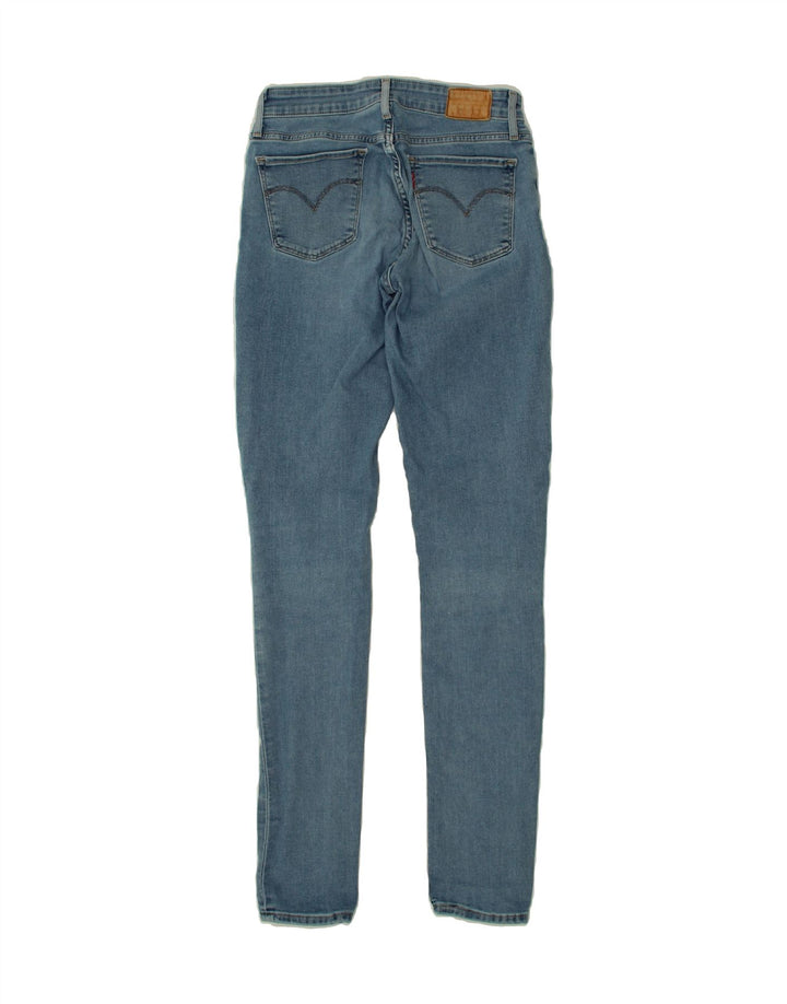 LEVI'S Womens 711 Skinny Jeans W26 L32 Blue Cotton Vintage Levi's and Second-Hand Levi's from Messina Hembry 