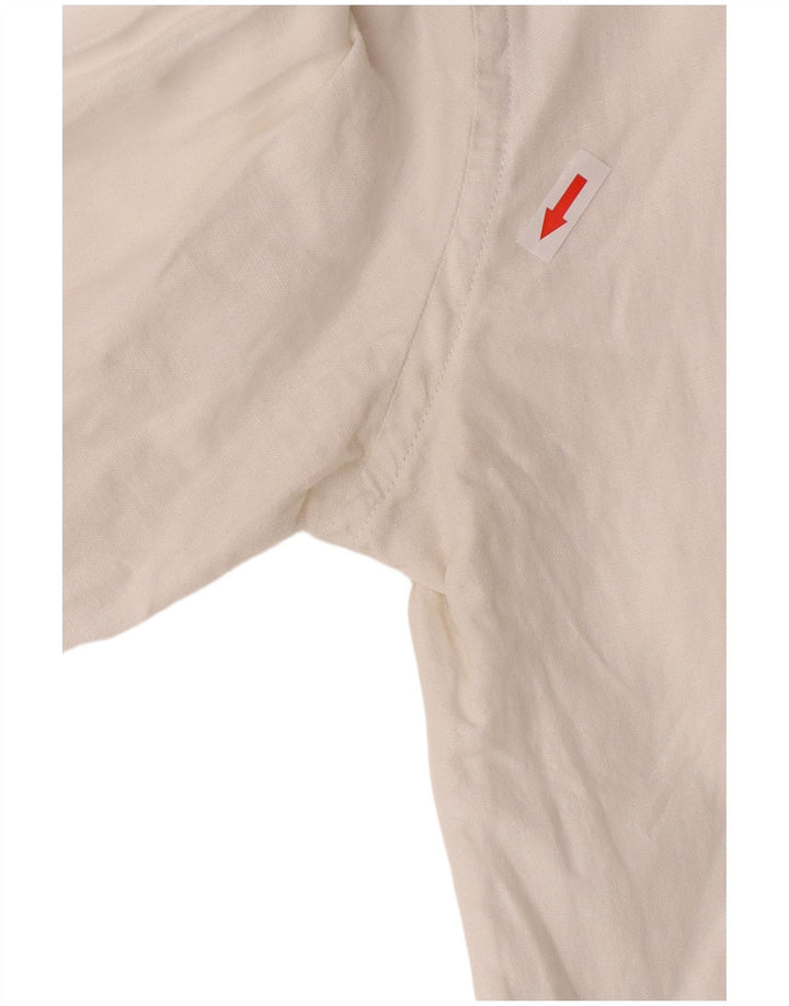 Tommy Hilfiger Herre Regular Fit skjorte Stor hvid bomuld