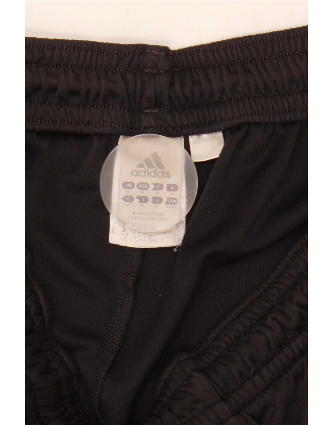 Adidas Herre Climalite Sport Shorts Medium Sort Stribet Polyester