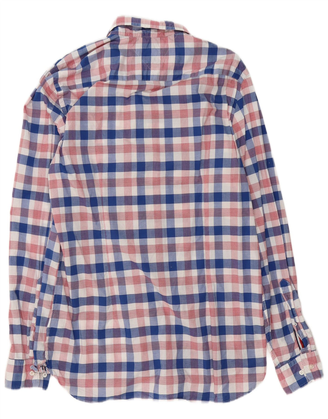 Tommy Hilfiger Herre Slim Fit skjorte Stor flerfarvet ternet bomuld