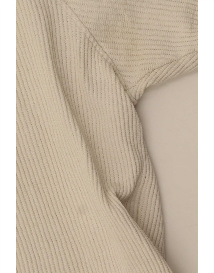 Zara Herre T-Shirt Top Lille Hvid Bomuld