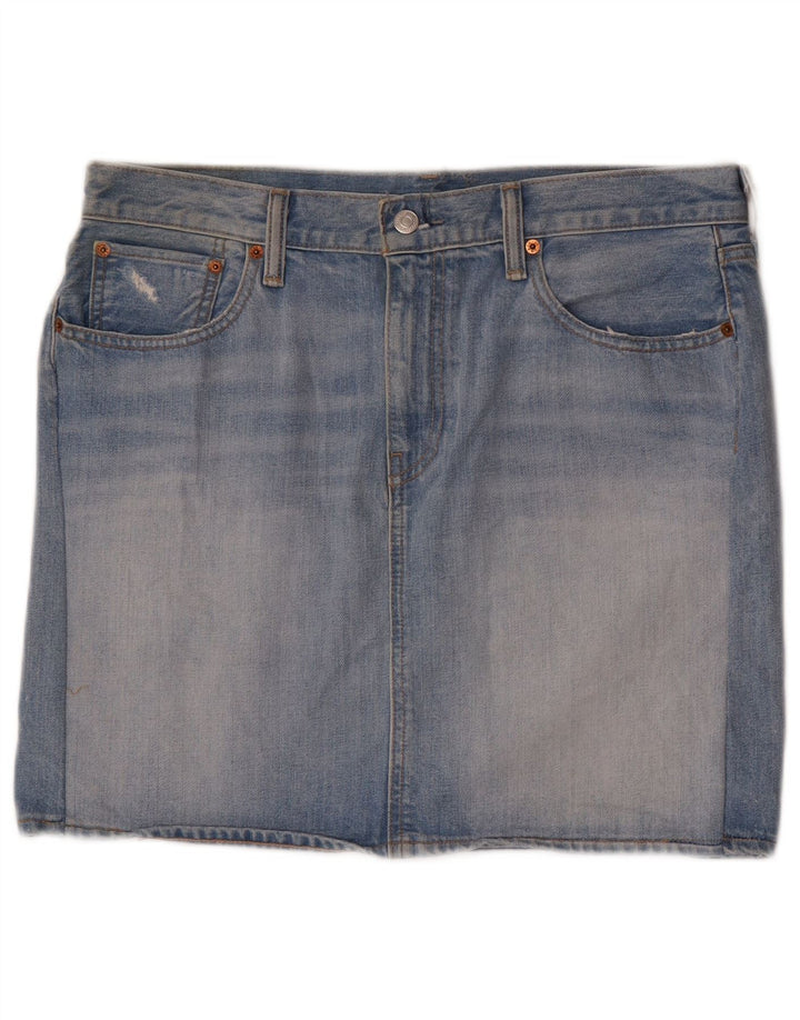 Levi's Dame Mini Denim Nederdel W31 Medium Blue