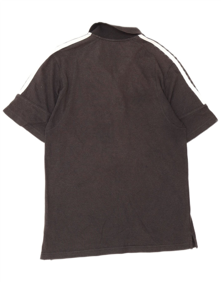 Adidas Polo Shirt til mænd, stor grå bomuld