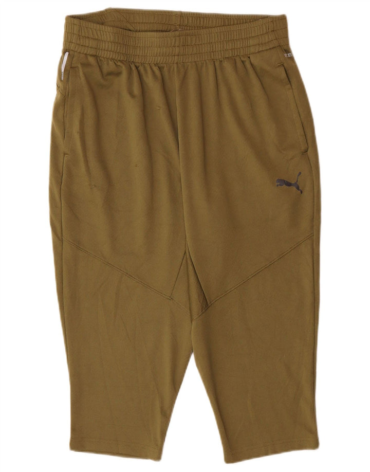 PUMA Herre Bermuda Sportshorts Large Khaki Polyester