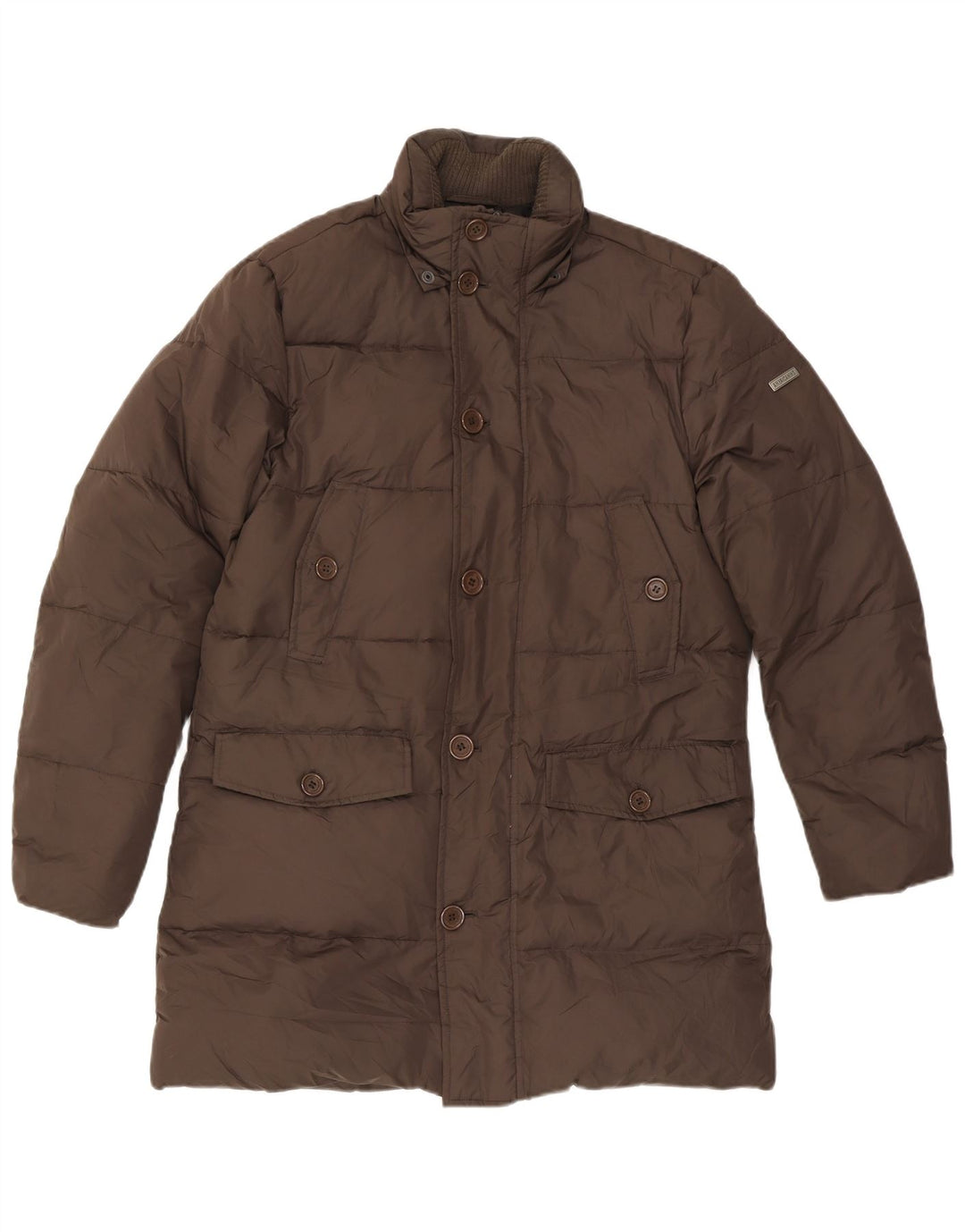 Americanino Polstret frakke til mænd UK 38 Medium Brun Polyester