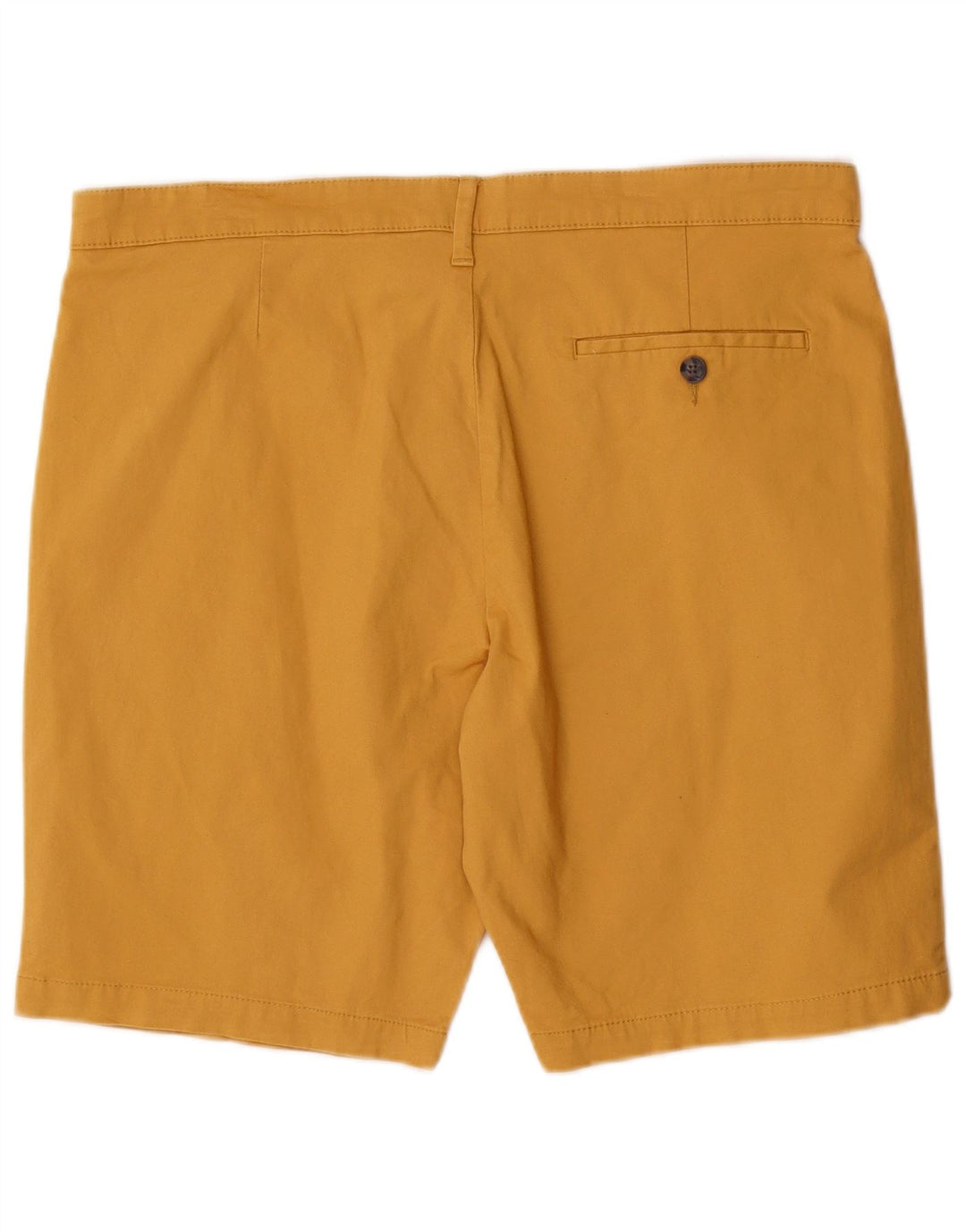 Marks & Spencer Herre Chino Shorts W36 Large Yellow Bomuld