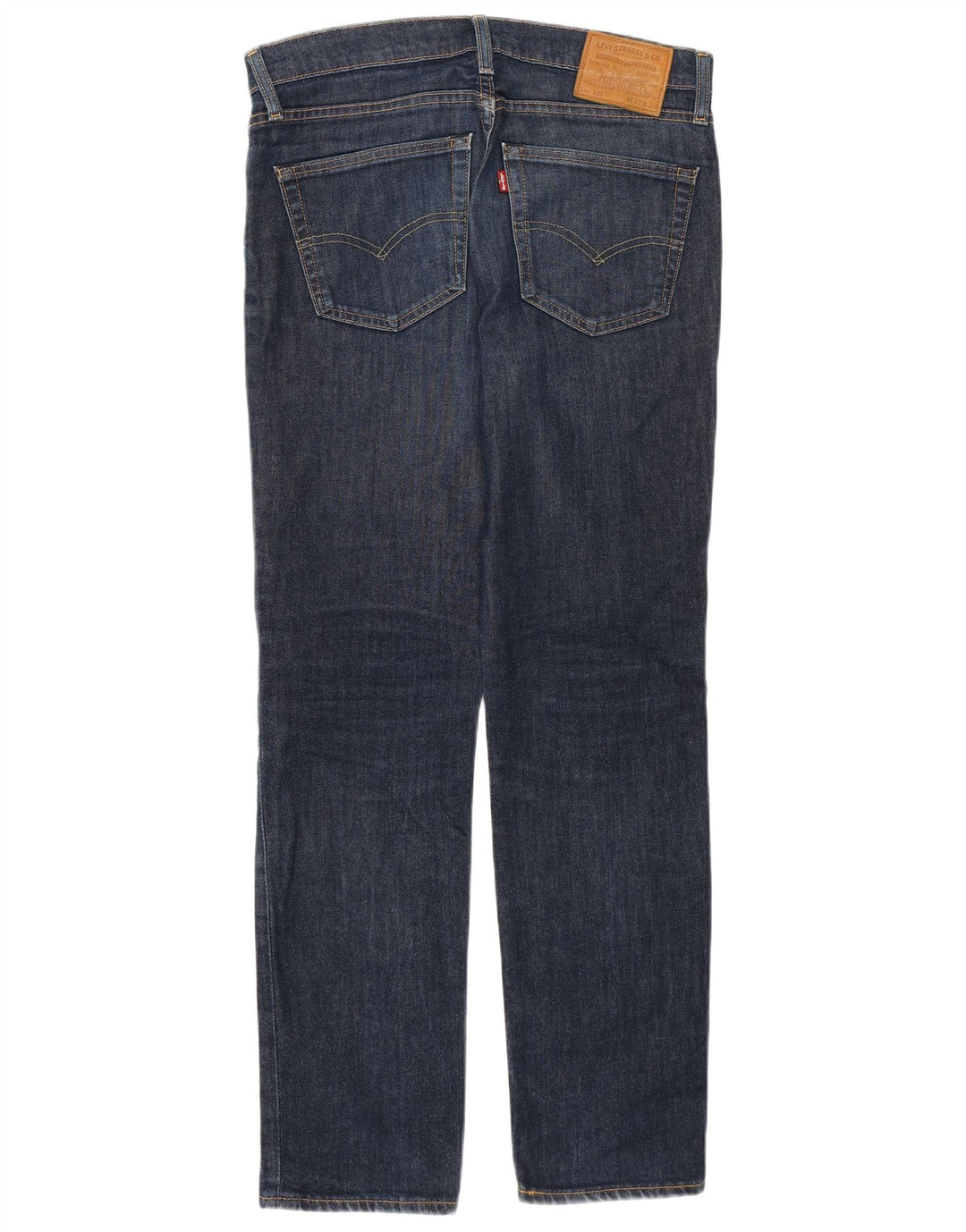 LEVI'S Mens 511 Slim Jeans W32 L32  Navy Blue Cotton
