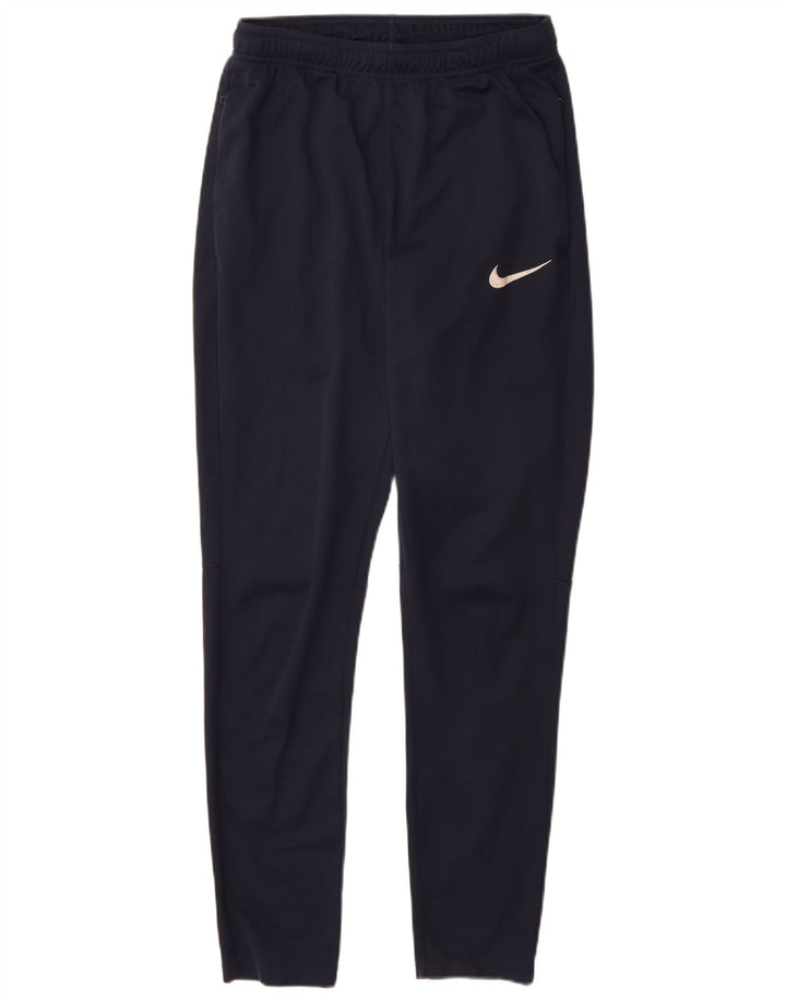 Nike Herre Dri Fit træningsdragt Bukser Small Navy Blue