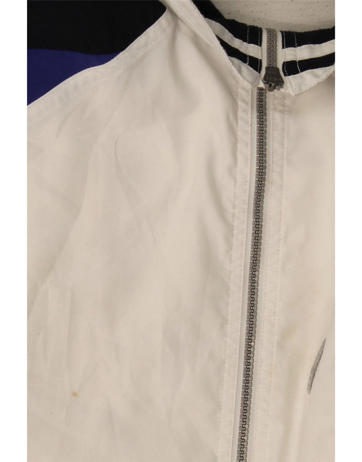 Sergio Tacchini Herre træningsdragt Topjakke XL Hvid Colourblock