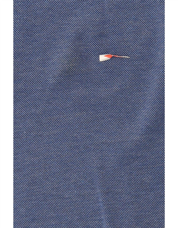 Gant Polo Shirt til mænd XL Blå Colourblock Bomuld
