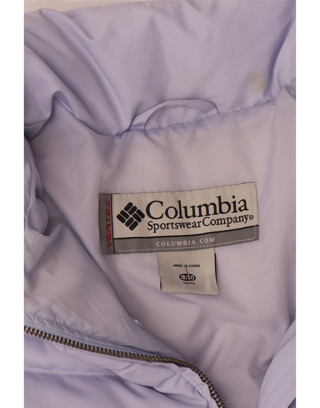 Columbia Piger polstret jakke 15-16 år Lilla polyester