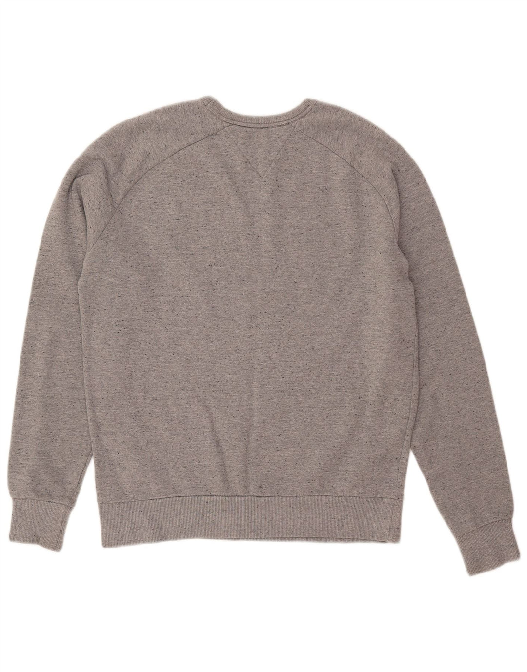 TOMMY HILFIGER Dame Vintage Fit Sweatshirt Jumper UK 16 Large Grå