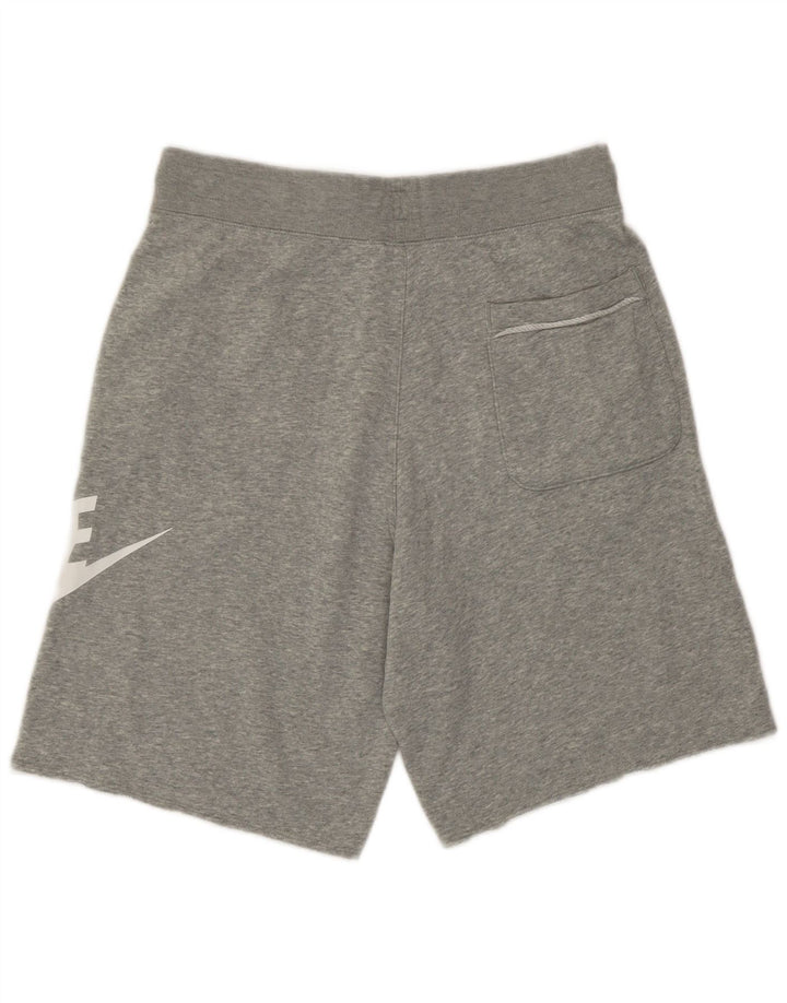 Nike grafiske sportsshorts til mænd, små grå bomuld