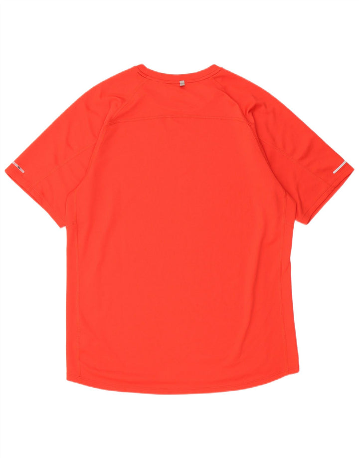 Nike Herre Dri Fit T-Shirt Top Stor Rød