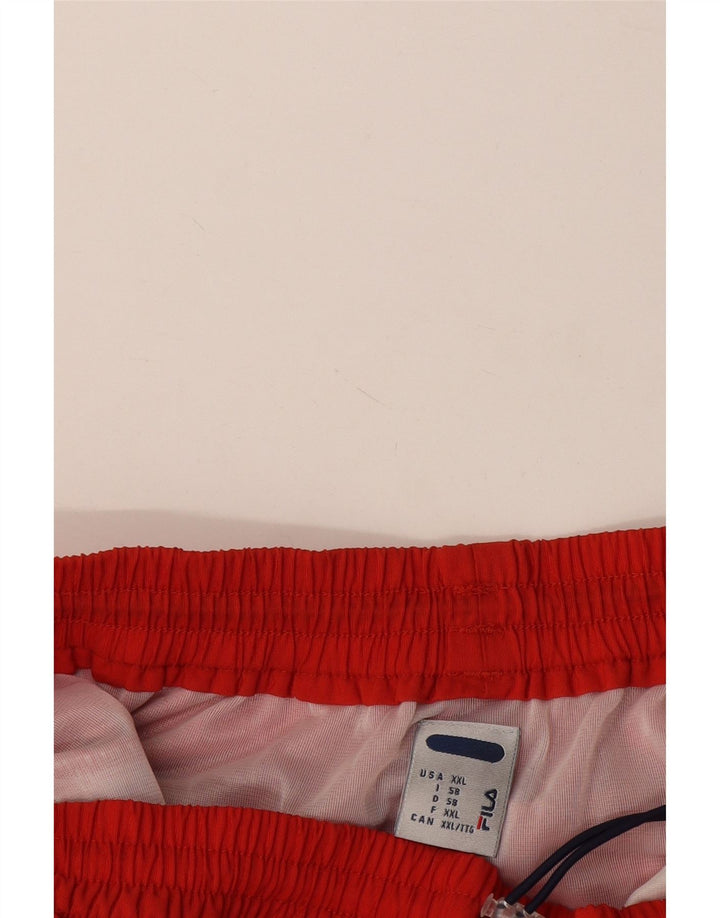 Fila Badeshorts til mænd IT 58 2XL Rød