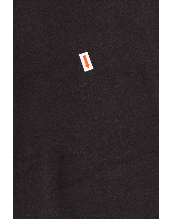 Nike Grafisk træningsdragtbukser til kvinder Joggers UK 6 XS Black Cotton Sports