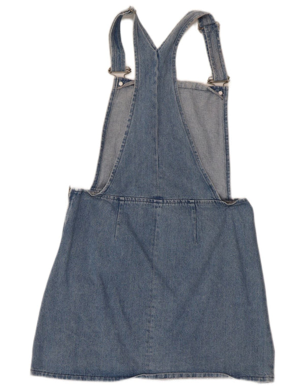 Topshop Damebukser Denimnederdel UK 10 Small W30 Blue Cotton