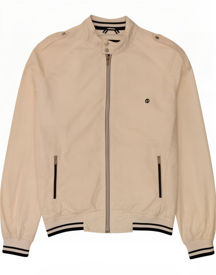 Jack & Jones Bomberjakke til mænd UK 40 Large White Polyester