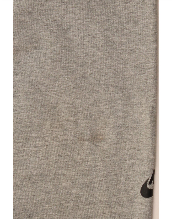 NIKE Grafiske Leggings til kvinder UK 14 Stor grå bomuld