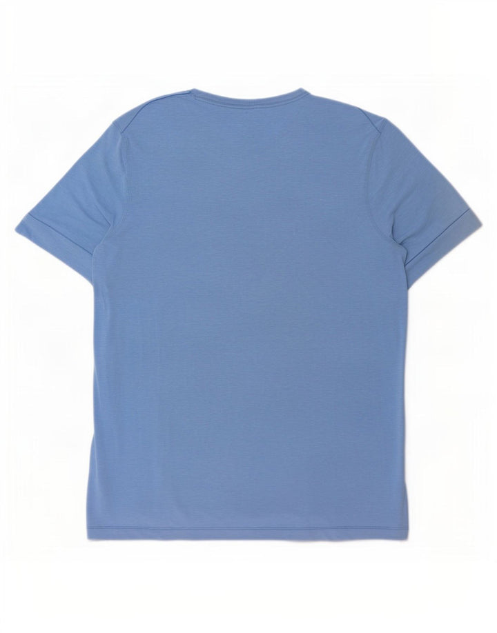 Nike Herre Dri Fit T-Shirt Top XL Blå Polyester
