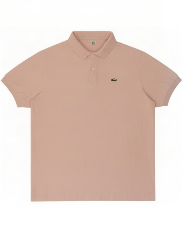 Lacoste herre poloskjorte str. 5 Large Pink