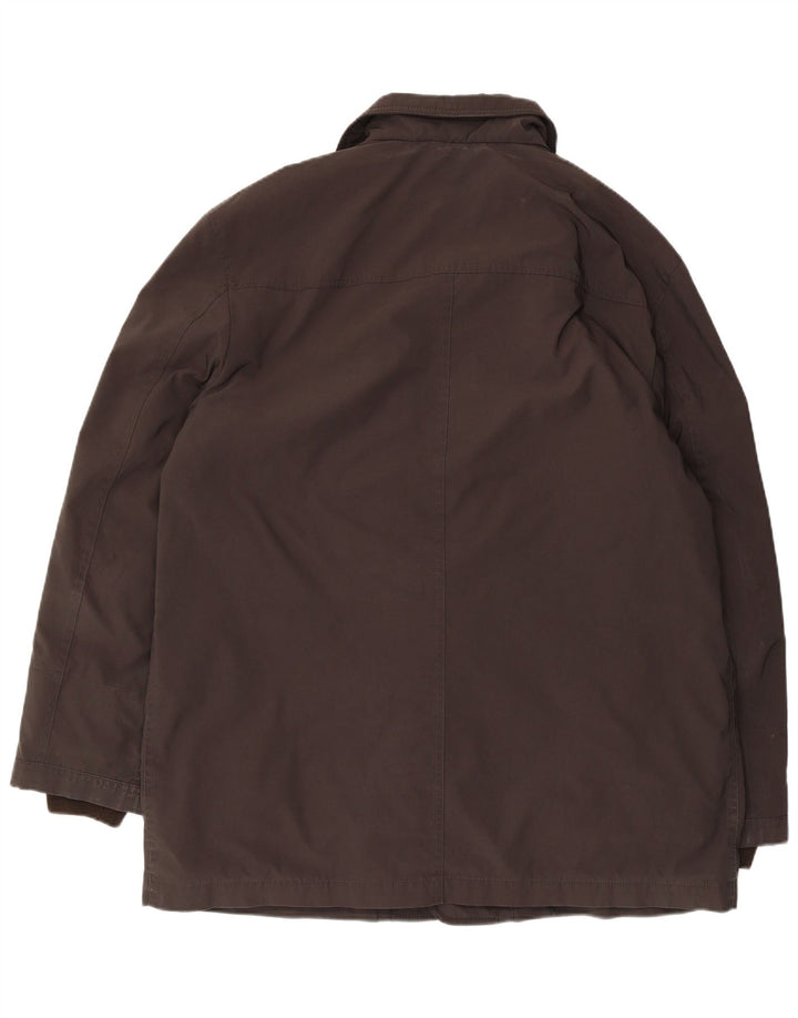 Fay Mens Windbreaker Jacket UK 42 XL Grå Polyamid