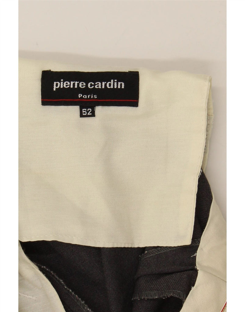 PIERRE CARDIN Mens Pegged Suit Trousers IT 52 XL W39 L28 Grey Wool Vintage Pierre Cardin and Second-Hand Pierre Cardin from Messina Hembry 