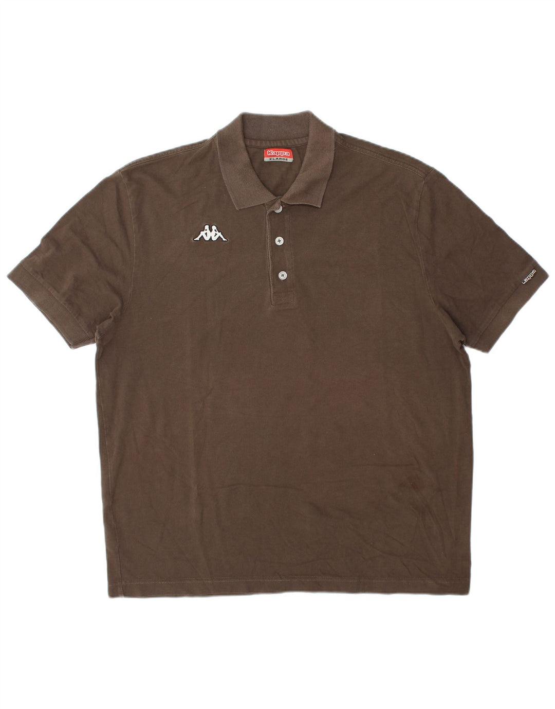 Kappa herre poloshirt XL brun