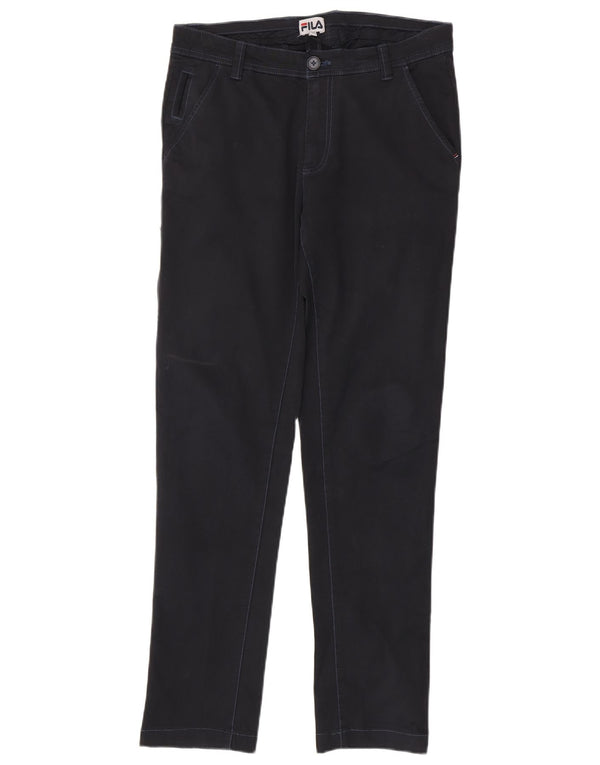 Fila Herre Slim Chino Bukser IT 46 Small W36 L30 Navy Blue