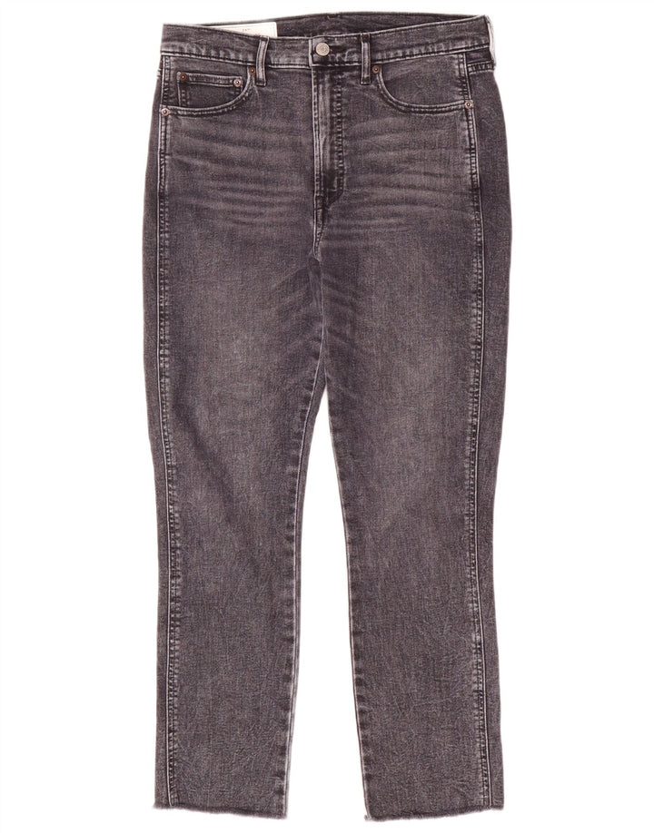 Gap Womens Cigarette High Rise Slim Jeans W29 L27 Grå Bomuld