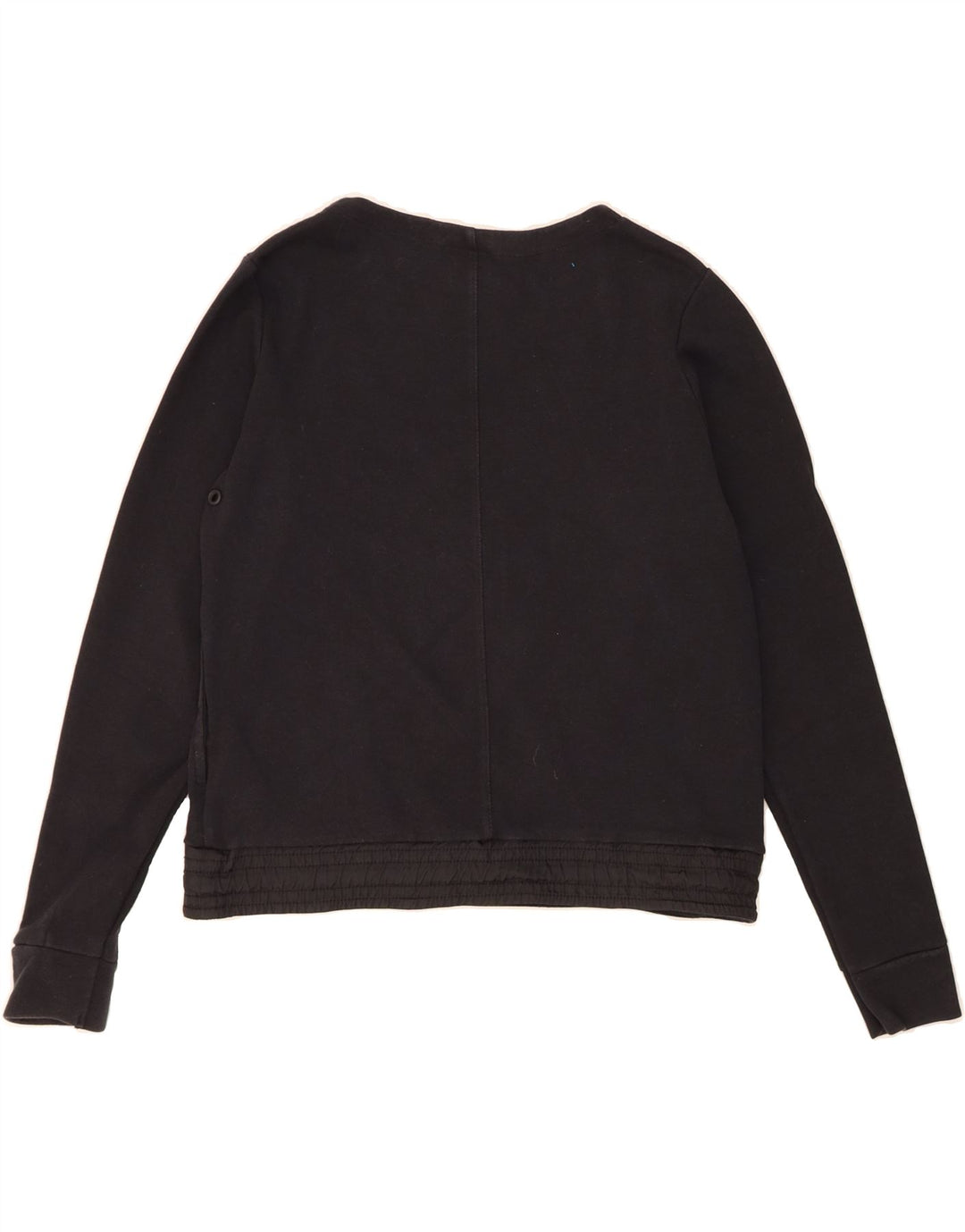 NIKE Womens Sweatshirt Jumper UK 14 Medium Black Cotton Vintage Nike and Second-Hand Nike from Messina Hembry 