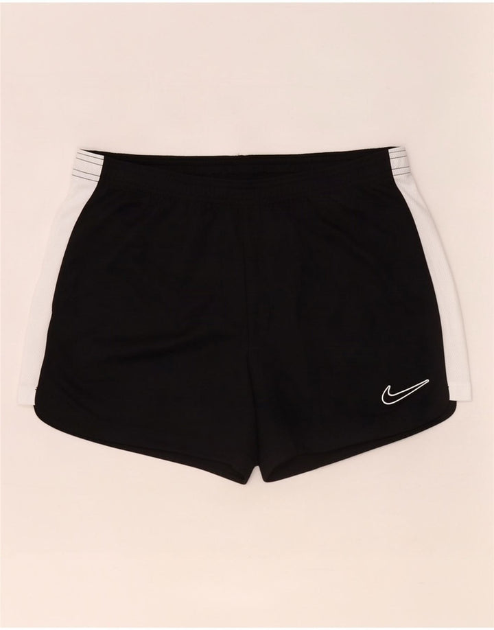 Nike Herre Dri Fit Sportshorts Medium Sort Colourblock Polyester