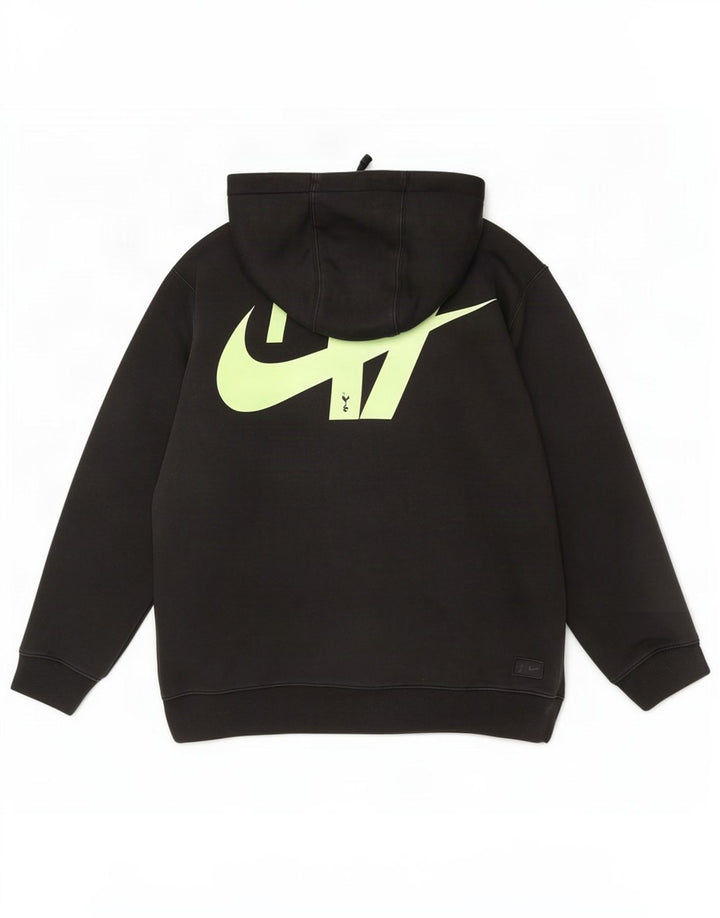 Nike grafisk hættetrøje til mænd, stor sort bomuld