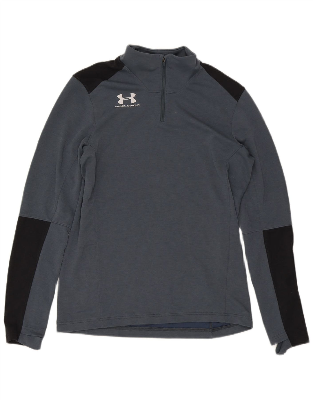Under Armour Herre Cold Gear Pullover Træningsdragt Top Stor Grå Colourblock