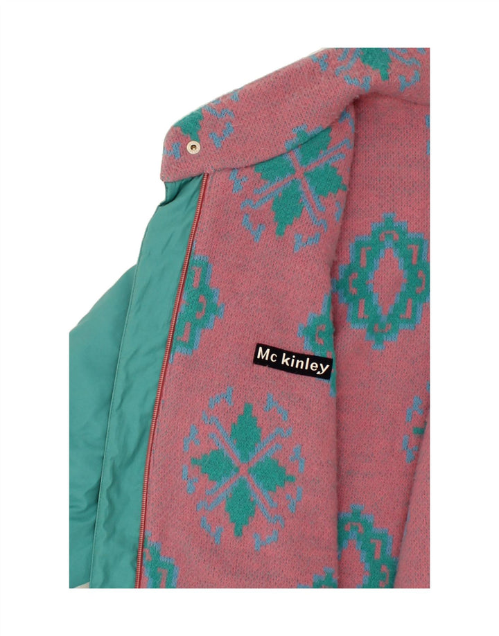 MCKINLEY Womens Oversized Windbreaker Jacket IT 50 XL Green Cotton Vintage McKinley and Second-Hand McKinley from Messina Hembry 