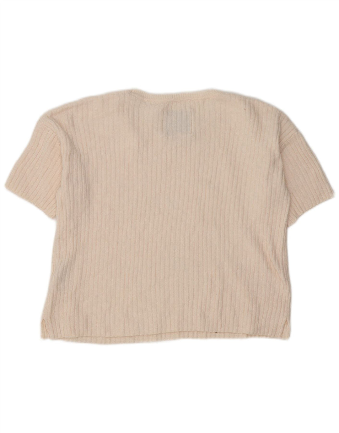 Jack Wills Damebluse Top UK 10 Small Off White Polyester
