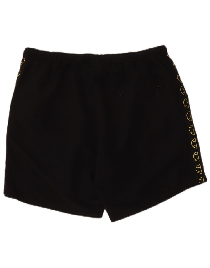 Ellesse Herre Grafiske Badeshorts Large Sort Polyester