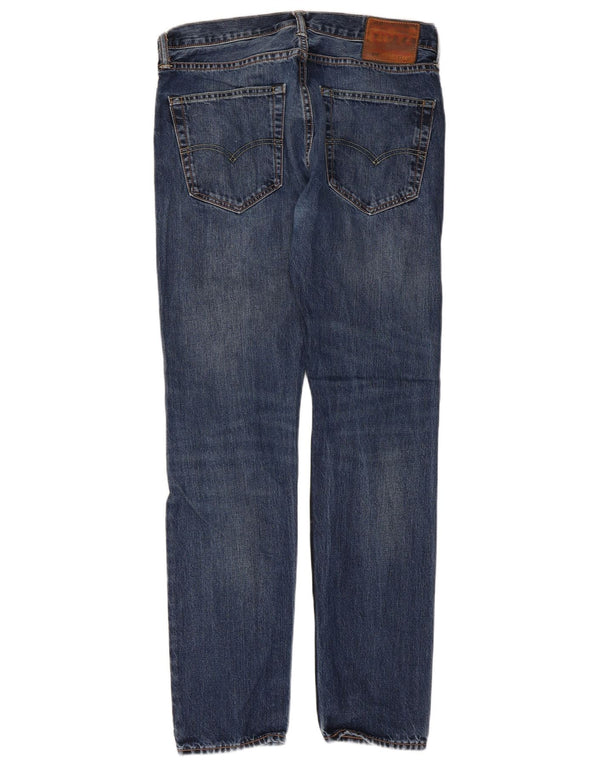 Levi's Herre 512 Slim Tapered Jeans W33 L32 Blå Bomuld