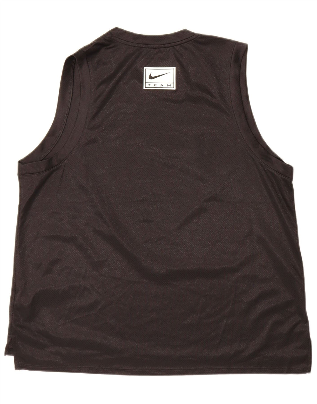 Nike Dame Dri Fit Grafisk Vest Top UK 18 XL Sort Polyester