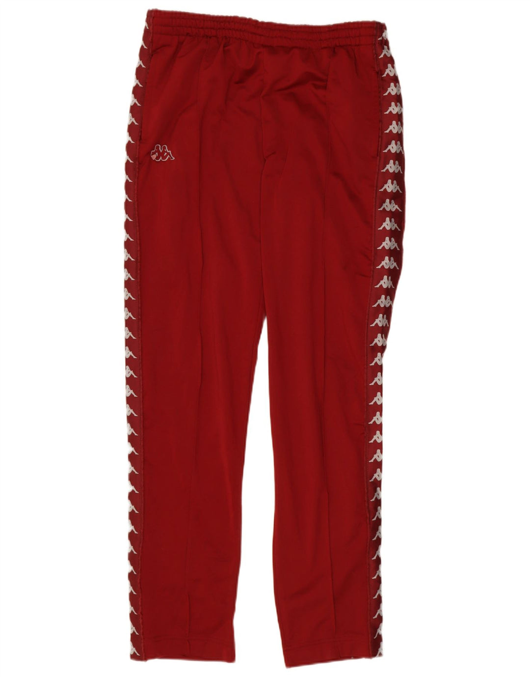 Kappa Herre grafisk træningsdragt bukser, store røde Colourblock Polyester