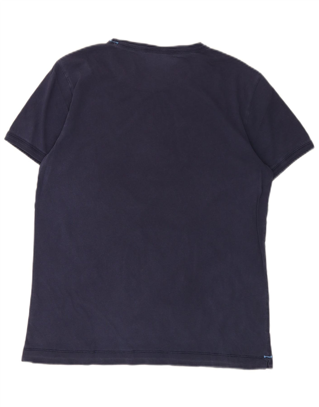 BEDSTE FIRMA Grafisk T-shirt til mænd, lille marineblå