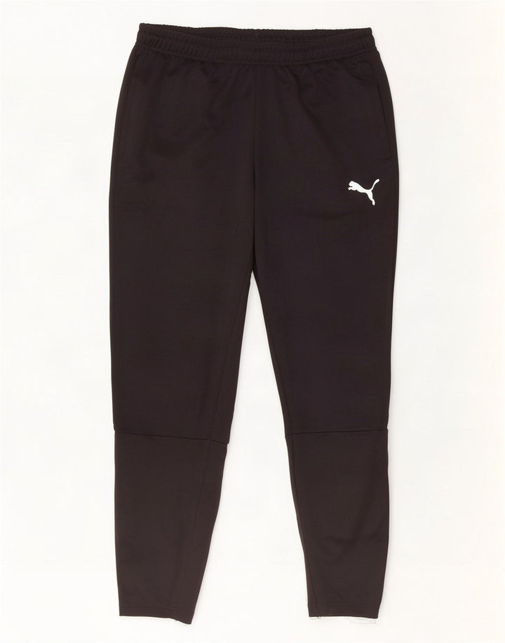 Puma Træningsdragt bukser til mænd Large Black Colourblock Polyester