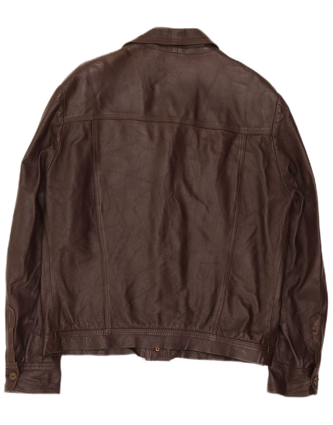 Vintage herre læderjakke UK 36 Small Brown