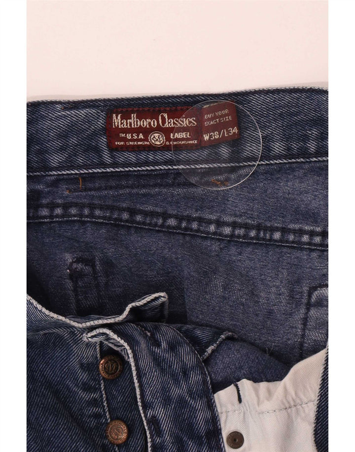 Marlboro Classics Herre løse jeans W38 L28 Blå Bomuld