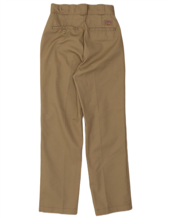 Dickies Lige Chinobukser til kvinder W24 L26 Beige Polyester