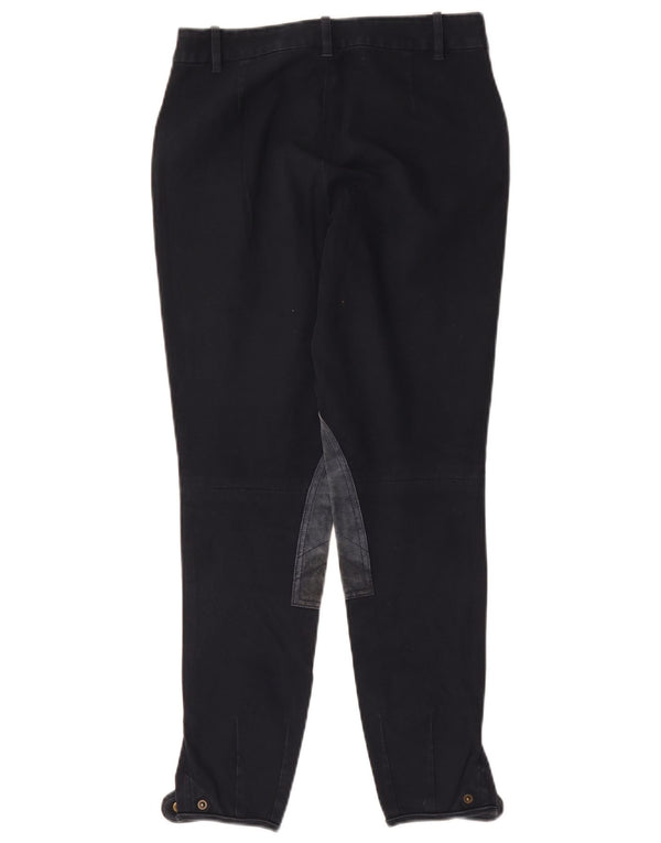 Ralph Lauren Womens Slim Casual Trousers US 4 Small W28 L27 Navy Blue